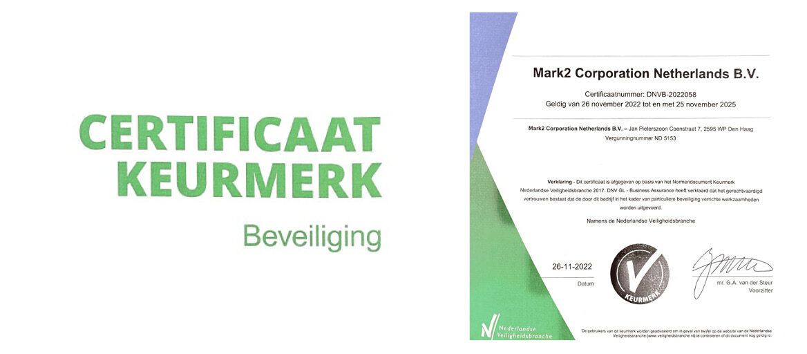 Quality Mark for security in Netherlands