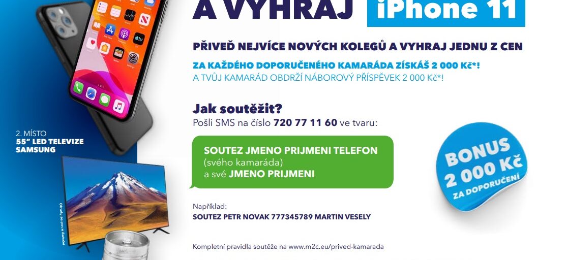 Náborová soutěž Doporuč kamaráda je úspěšně za námi