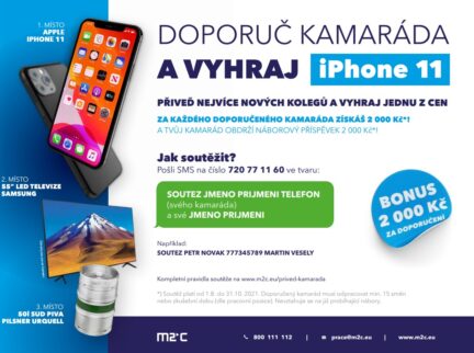 Náborová soutěž Doporuč kamaráda je úspěšně za námi