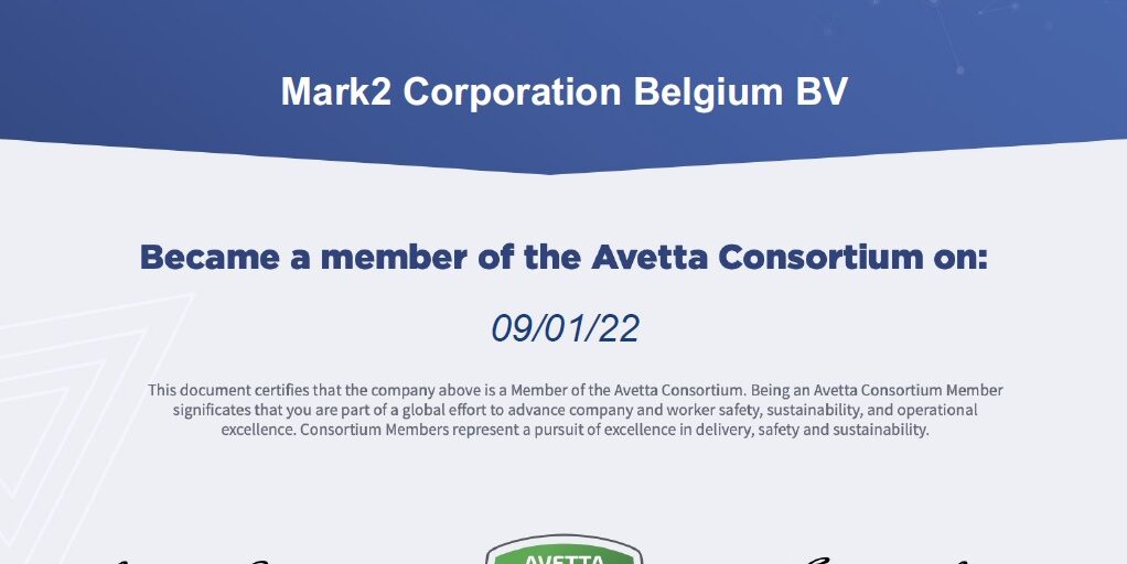Belgian office is a member of the Avetta consortium