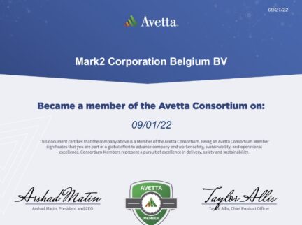 Belgian office is a member of the Avetta consortium
